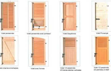 Volet BOIS
