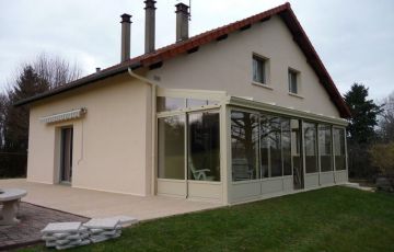 Véranda mono pente CHALUS