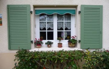 Fenêtre PVC avec petit bois intégré