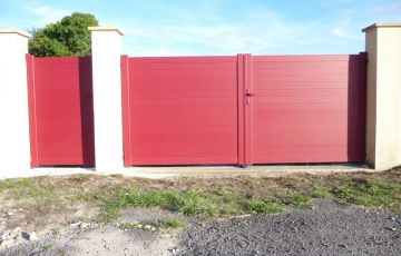 Portail et portillon en aluminium