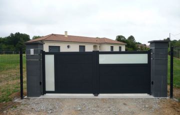 Portail aluminium Rall 7016