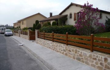 Portail + Clôture PVC ST AUVENT