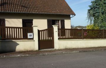 Portillon +clôture en Aluminium LIMOGES