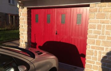 Porte de garage Aluminium battante