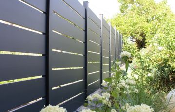 Clôture pleine lames 200X20