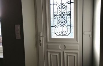 Porte d’entrée PVC BI-COLORATION