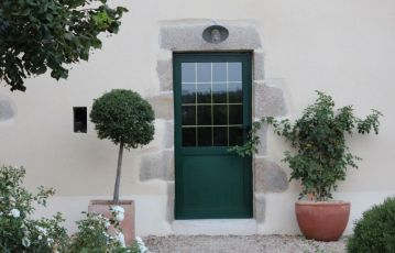 Porte d’entrée en Alu, vitrage anti-effraction