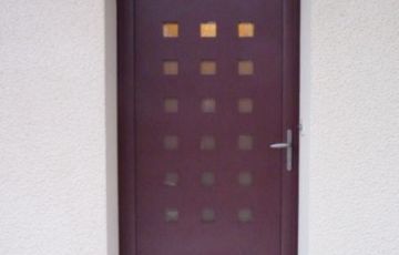 Porte d’entrée Mixte ALU Extèrieur