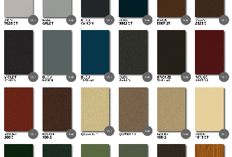 Coloris ALU extérieur