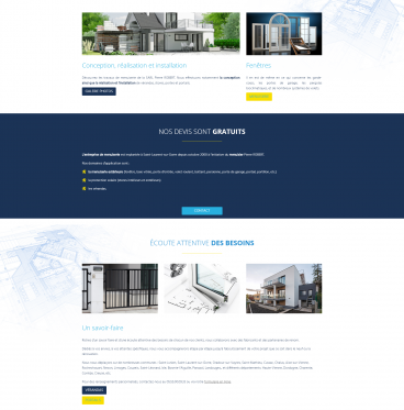 Lancement de notre site internet