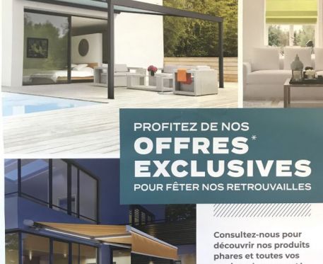 Stores extérieurs , intérieurs -Pergolas bioclimatiques